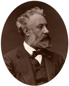 Jules Verne, französischer Schriftsteller, 1877