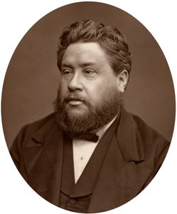 Reverend Charles Haddon Spurgeon, Pastor der Metropolitan Tabernacle, 1880 von Lock and Whitfield