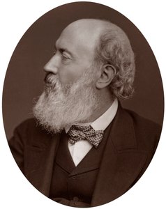 Sir John Gilbert, RA, Präsident der Society of Painters in Water-Colours, 1877 von Lock and Whitfield