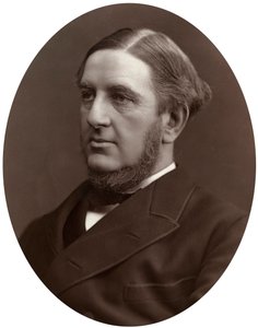 Sir William Vernon Harcourt QC, MP, Professor für internationales Recht an der Universität Cambridge, 1877 von Lock and Whitfield