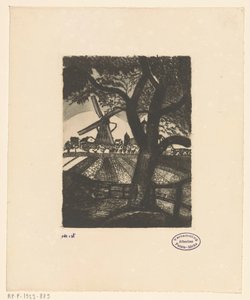 Obstgarten von Lodewijk Schelfhout (signed by artist)