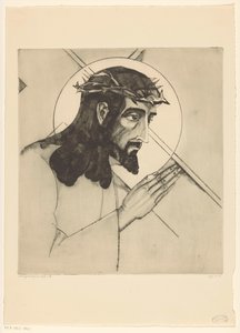 Kreuztragung von Lodewijk Schelfhout (signed by artist)