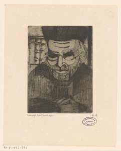Porträt von G.J. Brinkman von Lodewijk Schelfhout (signed by artist)