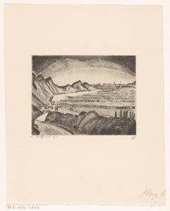 Strand von Domburg von Lodewijk Schelfhout (signed by artist)