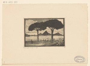 Zwei Bäume von Lodewijk Schelfhout (signed by artist)