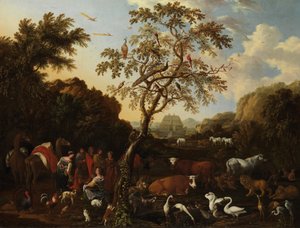 Die Arche, ca. 1700 von Lodewyk Tieling