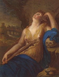 Maria Magdalena von Lodovico (after) Carracci