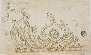 Dekoratives Design von Lodovico Carracci