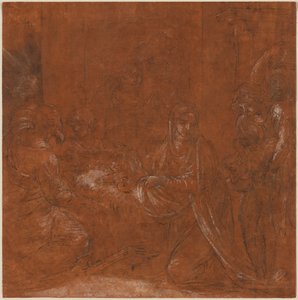 Die Anbetung der Hirten von Lodovico Carracci
