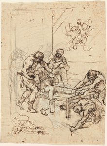 Das Martyrium des Heiligen Laurentius von Lodovico Carracci