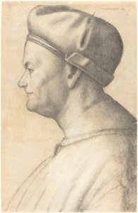 Profil eines Mannes