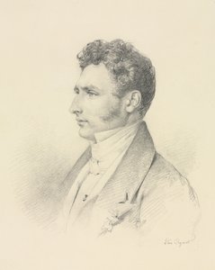 Porträt eines Gentlemans, ca. 1835 von Léon Cogniet