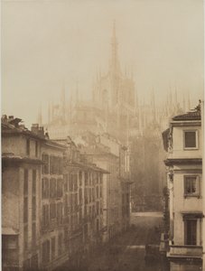 Kathedrale vom Corso Francesco, Mailand von Léon Gérard