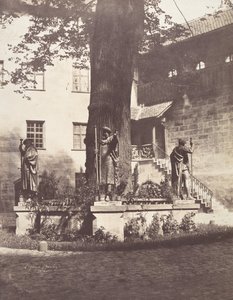 Nürnberg, Innenhof der Kaiserburg von Léon Gérard