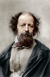 Alfred, Lord Tennyson, Poet Laureate des Vereinigten Königreichs, ca. 1867