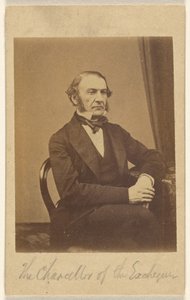 [William Ewart Gladstone, Der Schatzkanzler] von London Stereoscopic and Photographic Company