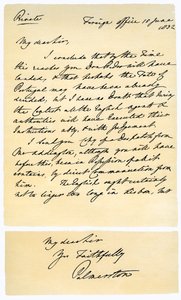 Brief von Henry John Temple an RB Hoppner, 18. Juni 1832 von Lord Palmerston