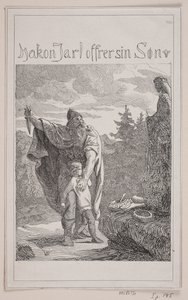 Hakon Jarl opfert seinen Sohn