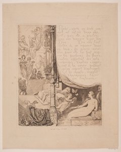 Illustration Nr. 5 zu "L`Amour et Psyché" von Lorenz Frølich