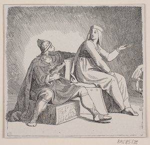 Illustration zu "Svend Tveskægs Zug nach England und die Schlacht bei Svold"
