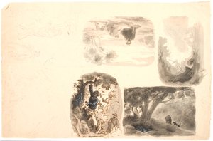 Illustrationsentwurf von Lorenz Frølich