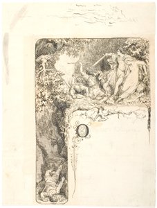 Der Überfall in den Bergen von Lorenz Frølich