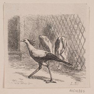 Sekretär im Jardin des Plantes von Lorenz Frølich