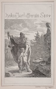 Hakon Jarl opfert seinen Sohn
