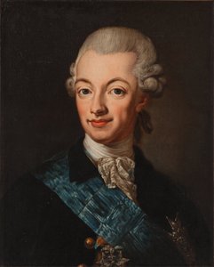 Porträt von Gustav III. von Schweden, ca. 1790 von Lorenz II Pasch