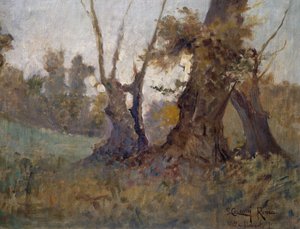Villa Borghese, von Lorenzo Cecconi, Italien, 20. Jahrhundert von Lorenzo Cecconi
