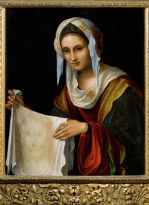 Heilige Veronika, spätes 15. Jahrhundert von Lorenzo Costa