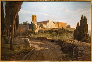 Blick auf die Kirche St. Miniato al Monte von Lorenzo Gelati