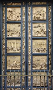 Die Tore des Paradieses im Baptisterium von Florenz Kopie, 1425-1452