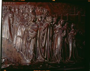 Der Schrein des Hl. Zenobius (Detail) von Lorenzo Ghiberti