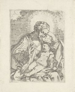 Maria mit Kind von Lorenzo Loli