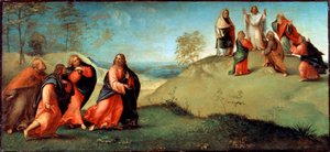 Christus führt die Apostel zum Berg Tabor, 1512