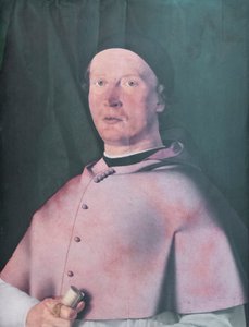Porträt von Bischof Bernardo de Rossi von Lorenzo Lotto