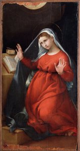 Jungfrau der Verkündigung von Lorenzo Lotto