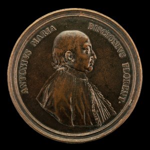 Antonio Maria Biscioni [Vorderseite], 1725