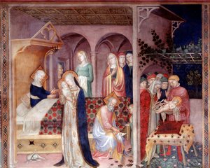 Geburt und Beschneidung des heiligen Johannes des Täufers