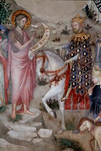 Predigt des Heiligen Johannes des Täufers (Detail)