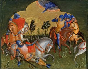 Die Bekehrung des Paulus Predella Panel