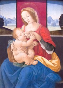 Madonna mit Kind von Lorenzo di Credi