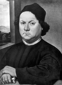 Porträt von Andrea del Verrocchio von Lorenzo di Credi. Um 1485. Uffizien, Florenz von Lorenzo di Credi