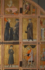 Türen des Reliquienschreins von Santa Maria della Scala von Lorenzo di Pietro Vecchietta