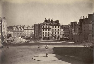 Arbeiten auf dem "Place de l