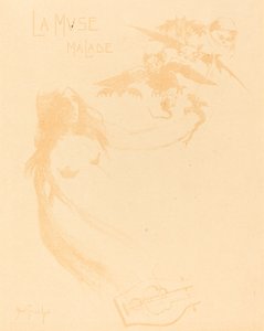 Die kranke Muse, ca. 1900 von Louis Abel Truchet