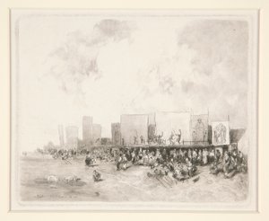 Dorffest von Louis Adolphe Hervier