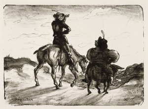Don Quijote und Sancho Panza