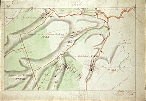 Atlas der Konzessionen des Kohlefeldes der Saar von Herrn Beaunier & Calmelet, Ingenieure des Bergbaukorps